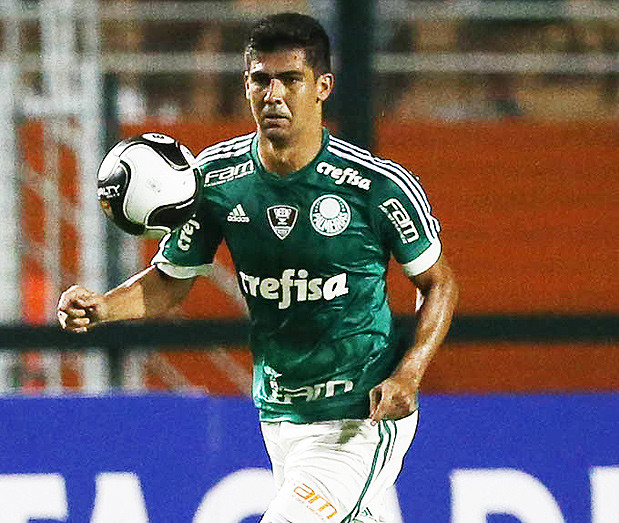 Leandro Almeida durante a partida
