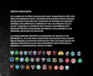 Clubes Se Posicionam Esportes Mais