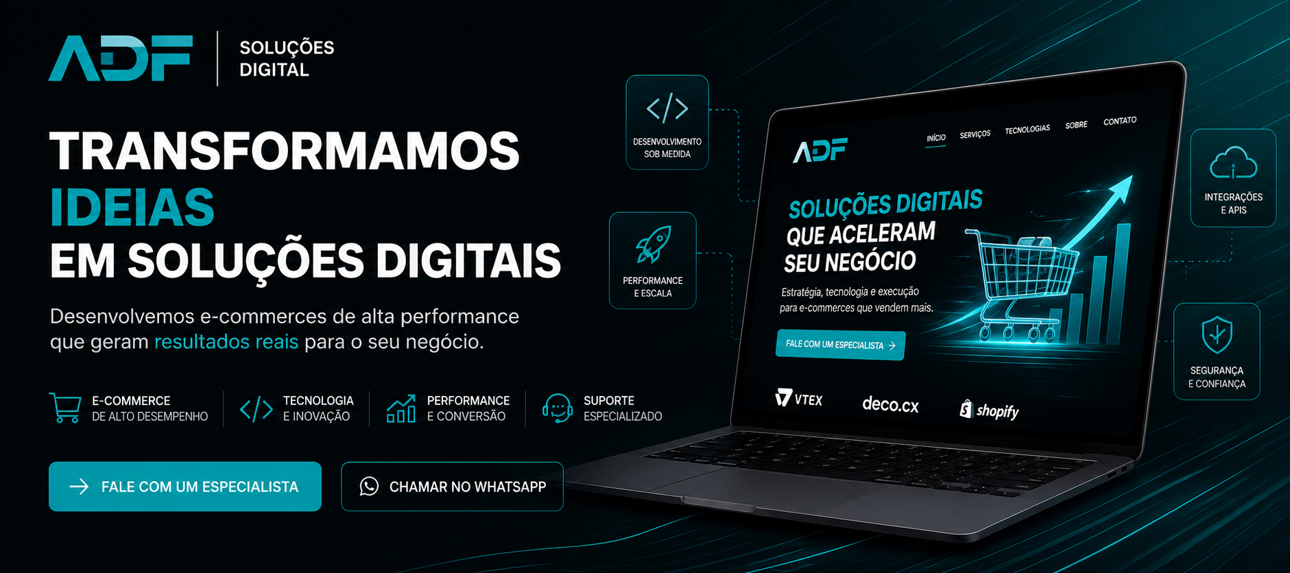 ADF Soluções Digital — Transformamos ideias em soluções digitais