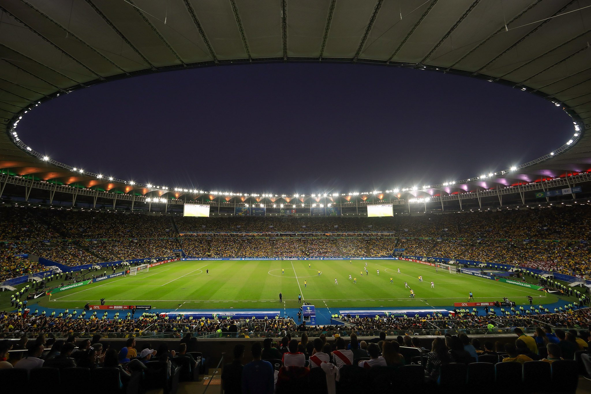  Confira a capacidade dos principais estádios do Brasil