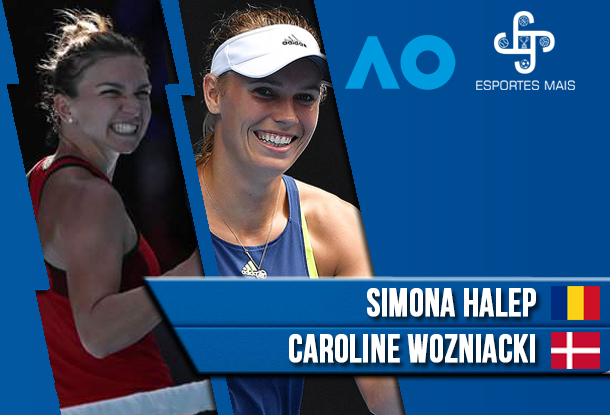  Halep e Wozniacki fazem a final do Australian Open