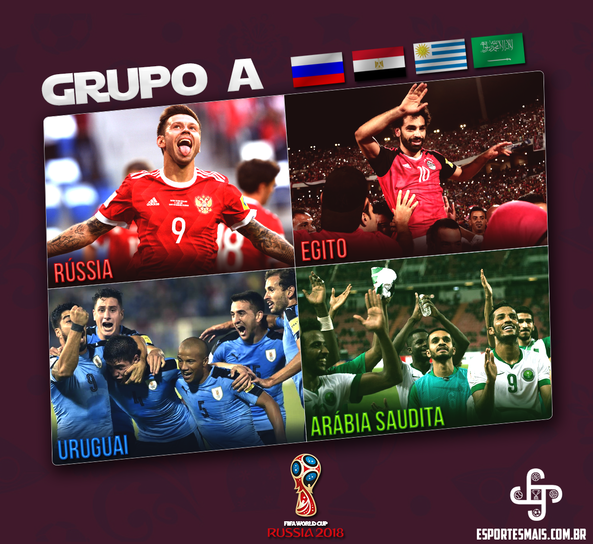  Copa do Mundo 2018: Uruguai