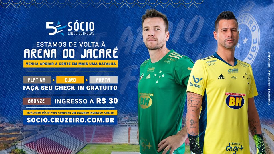  Cruzeiro e Ponte Preta terão público na Arena do Jacaré em Sete Lagoas MG