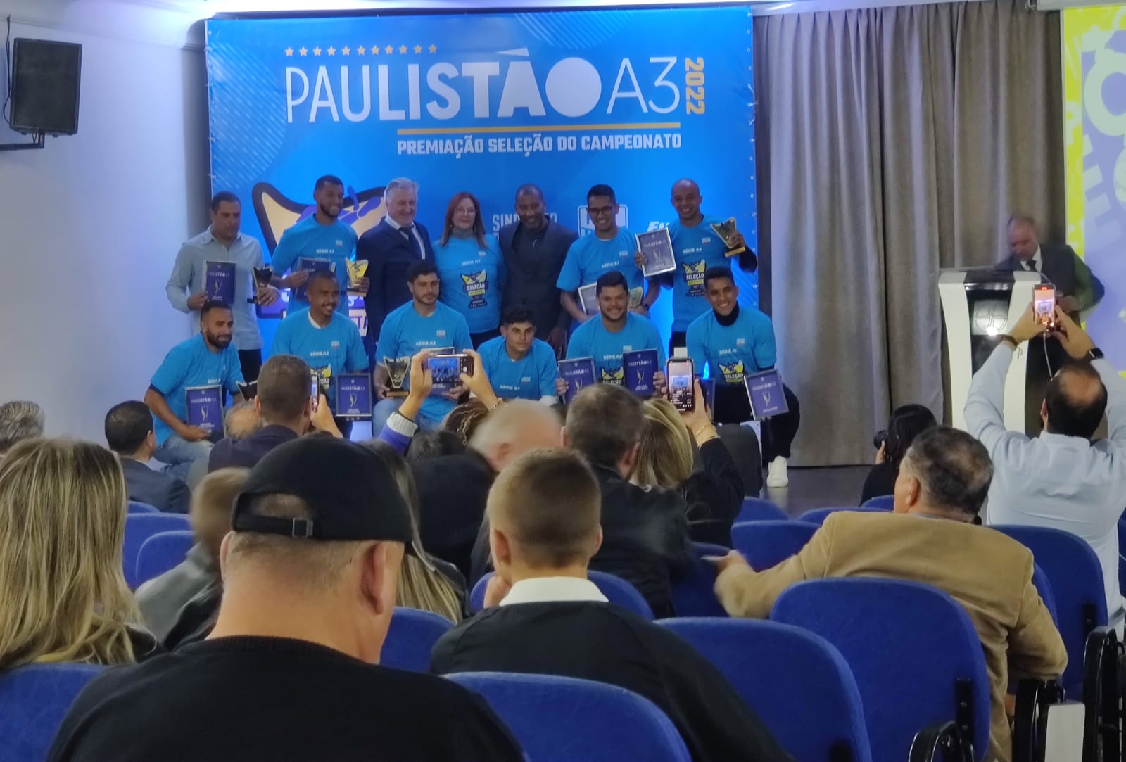  Sindicato de Atletas SP promove premiação dos melhores do Paulistão A3