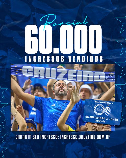  Cruzeiro recebe o CSA no jogo da entrega da taça e pode rebaixar o Azulão