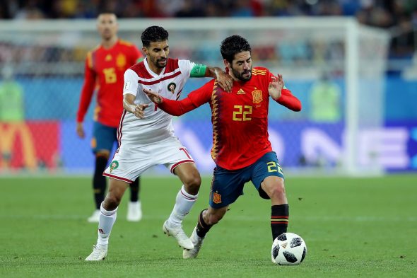  Espanha reencontra Marrocos na Copa do Mundo