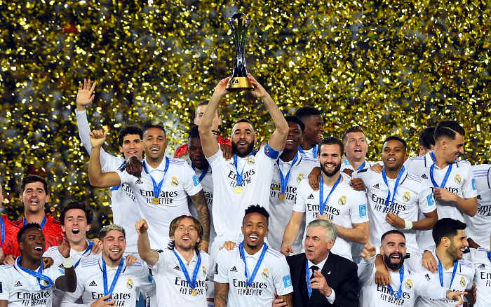  Real Madrid sagra-se campeão mundial de novo