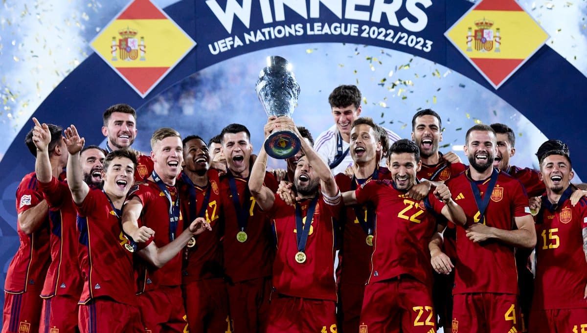  Espanha é campeã da Uefa Nations League