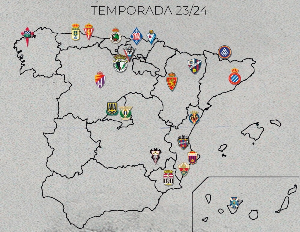  Segunda Divisão espanhola tem marca histórica