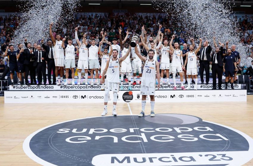  Real Madrid conquista título da Supercopa da Espanha de basquete