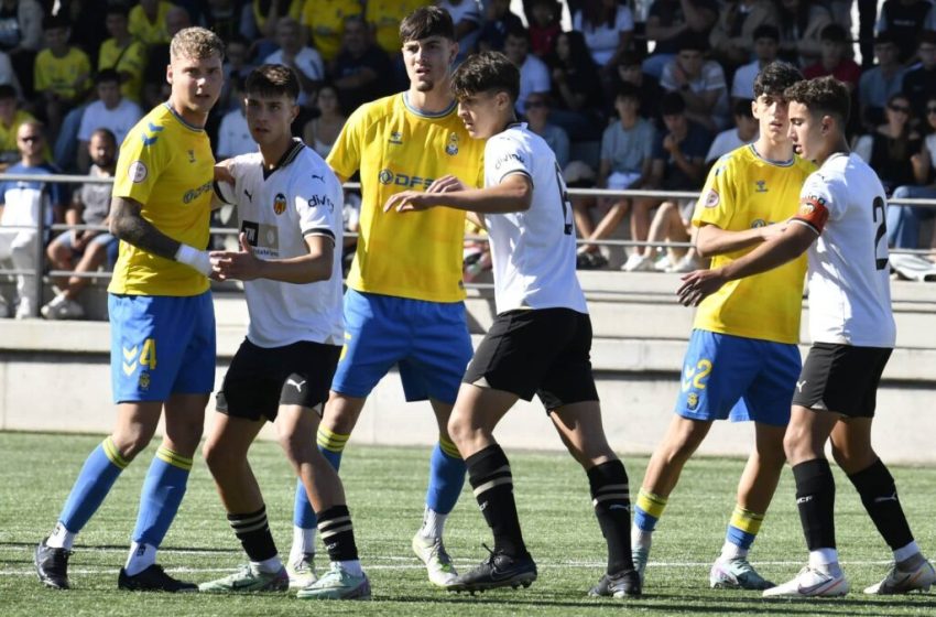  Las Palmas elimina Valencia na Copa do Rei Sub-19