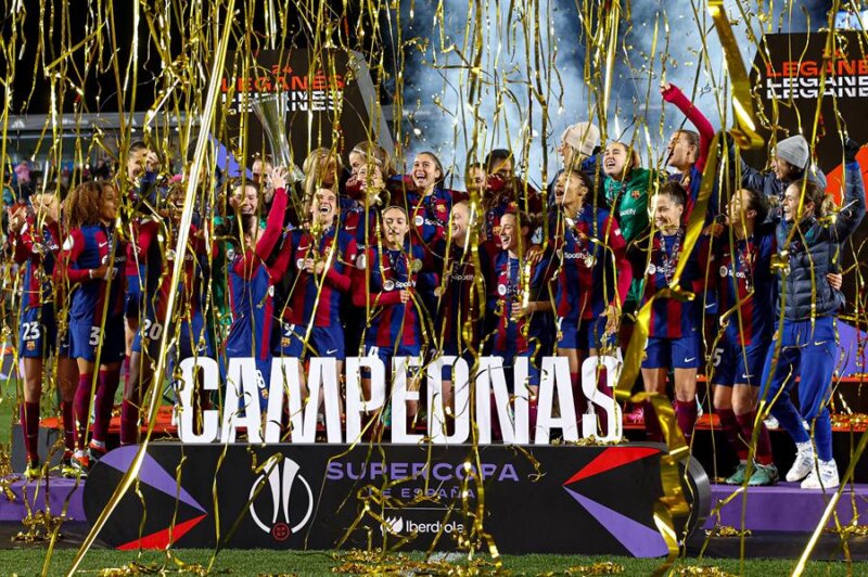  Barcelona conquista Supercopa de la Reina