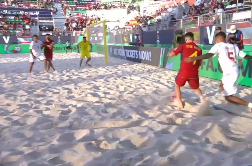  Espanha perde e está fora da Copa do Mundo de Beach Soccer
