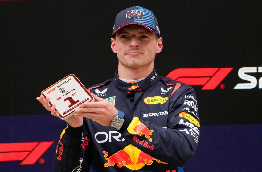 Verstappen vence corrida sprint do GP da China de F1