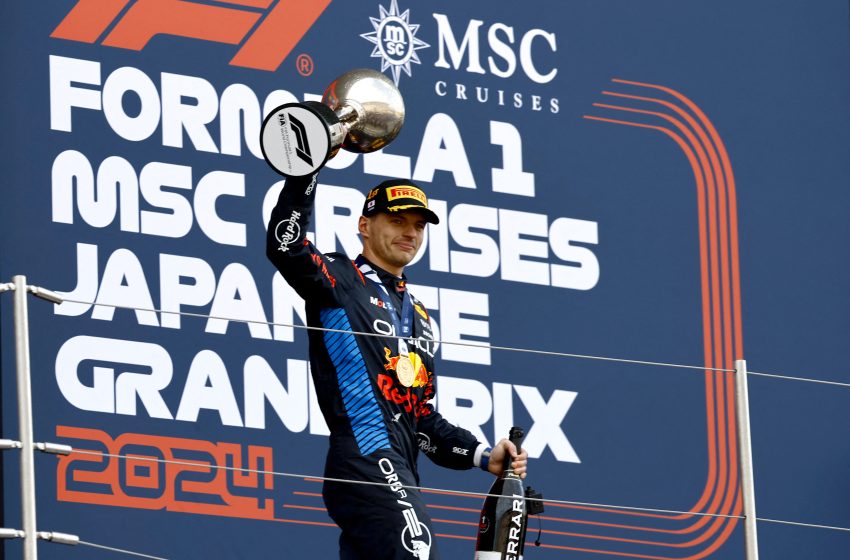  Verstappen vence o GP do Japão