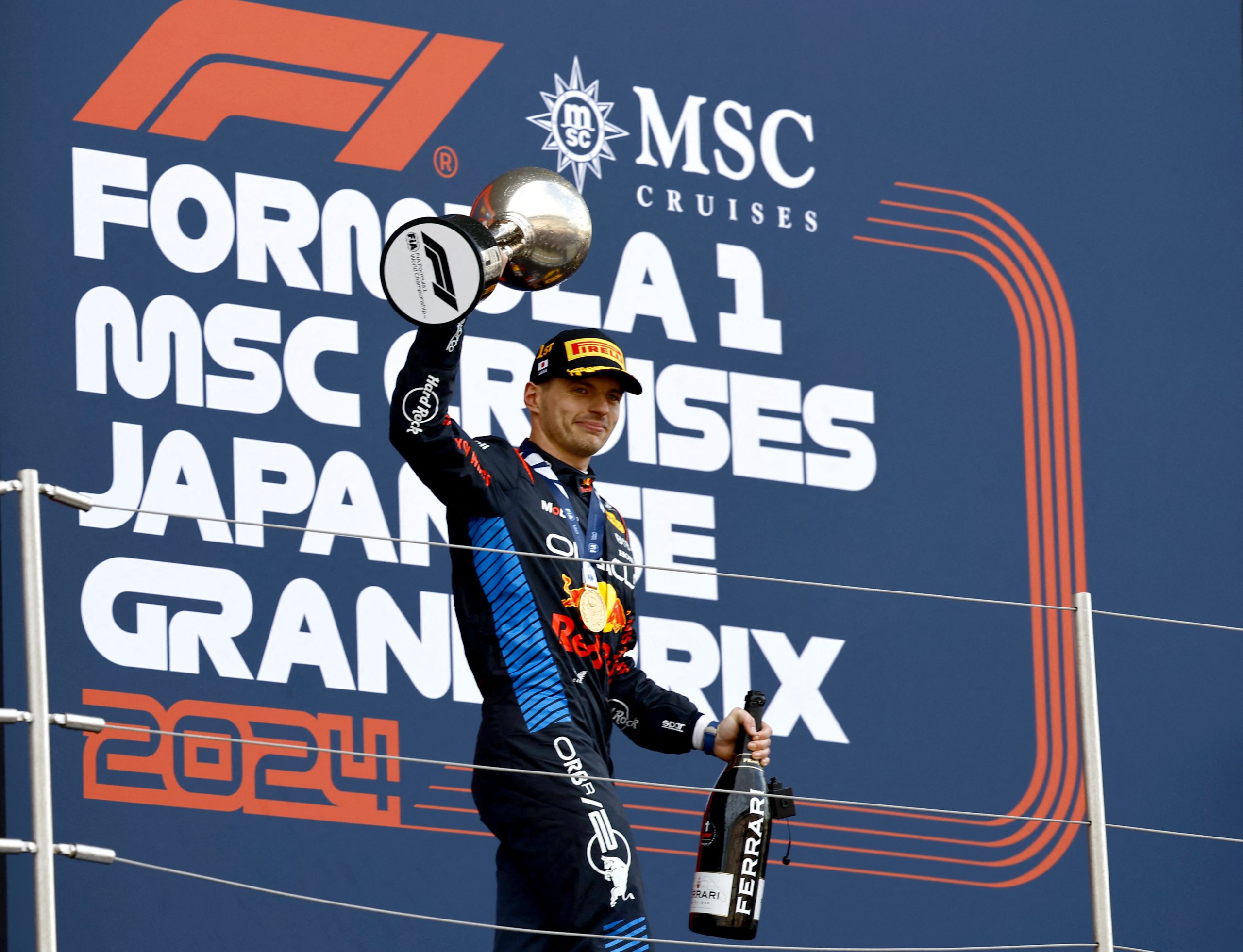 フェルスタッペンが日本GPで優勝