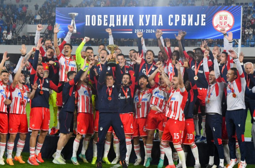  Estrela Vermelha conquista Copa da Sérvia
