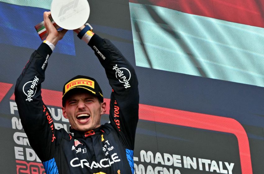  Max Verstappen vence GP da Emília-Romagna de F1