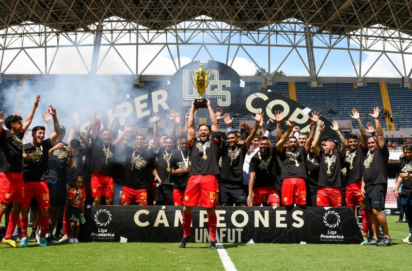  Herediano conquista Supercopa da Costa Rica