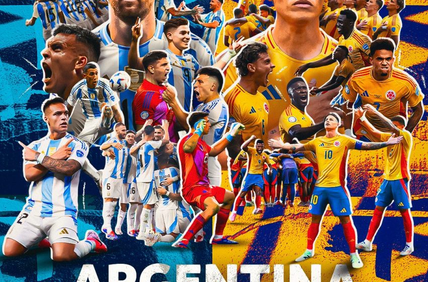  Argentina e Colômbia decidem Copa América