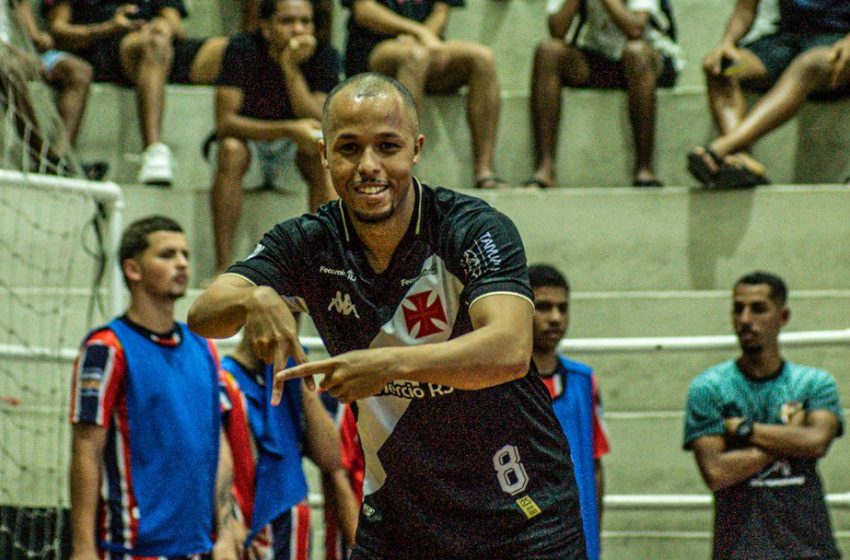  Vasco goleia AESG pelo Carioca de Futsal