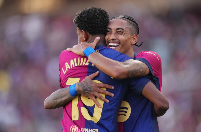  Barcelona massacra Valladolid e segue 100% na LaLiga