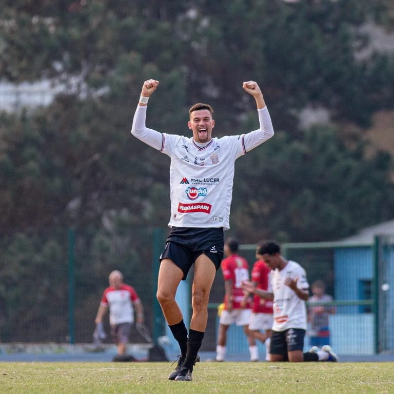 Vinícius Caveira, artilheiro isolado do Campeonato Paulista Segunda Divisão