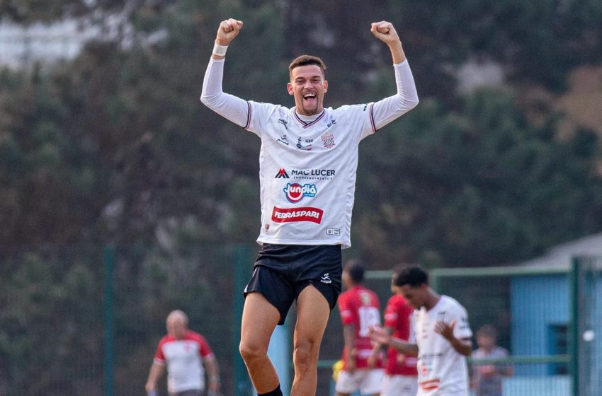 Vinícius Caveira, artilheiro isolado do Campeonato Paulista Segunda Divisão