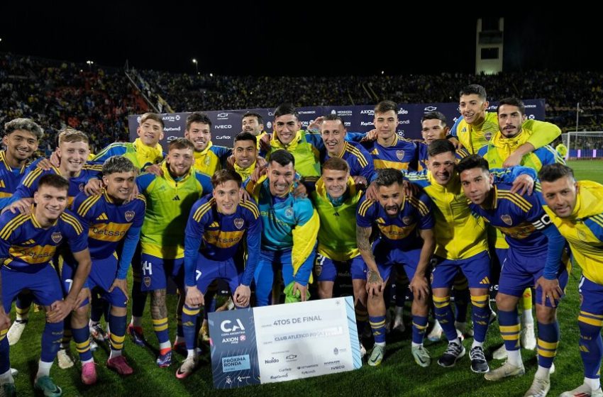  Boca Juniors fica com a última vaga nas quartas da Copa Argentina