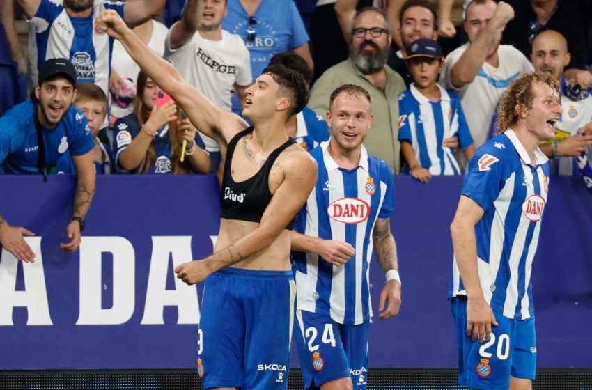  Com gol nos acréscimos, Espanyol vence a primeira na LaLiga