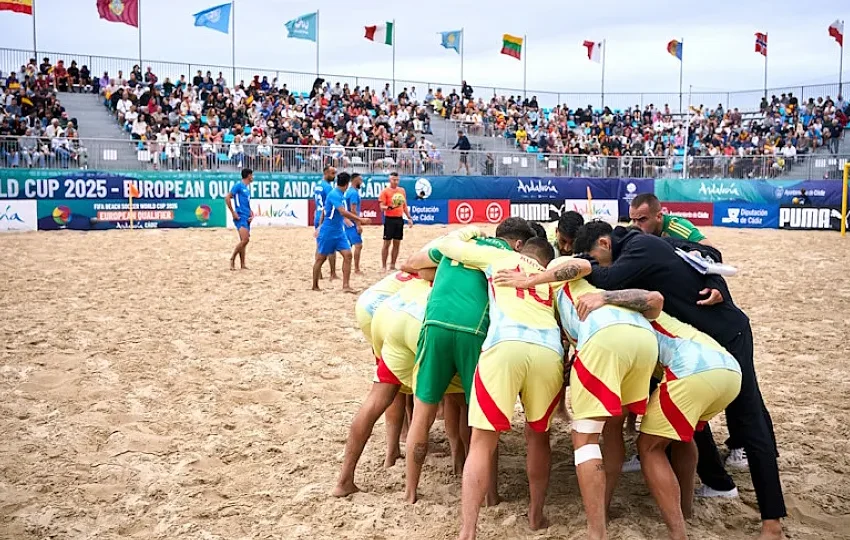  Espanha aplica mais uma goleada no qualificatório europeu de Beach Soccer