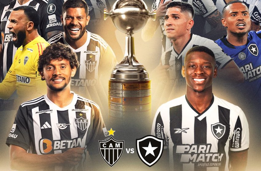  Atlético Mineiro e Botafogo decidem Libertadores no Monumental