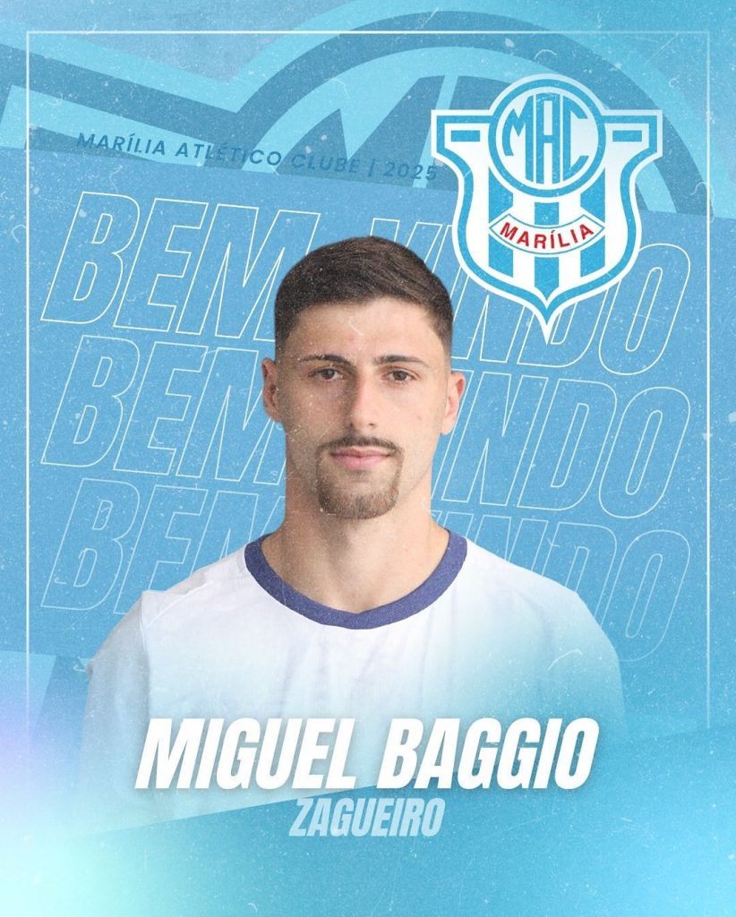 Miguel Baggio, novo reforço do Marília.