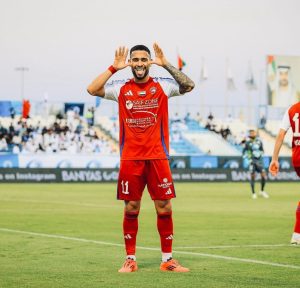 Luan Pereira vive grande fase - Foto: Divulgação/Sharjah FC