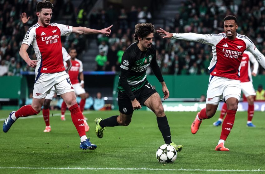  Sporting é goleado em casa pelo Arsenal