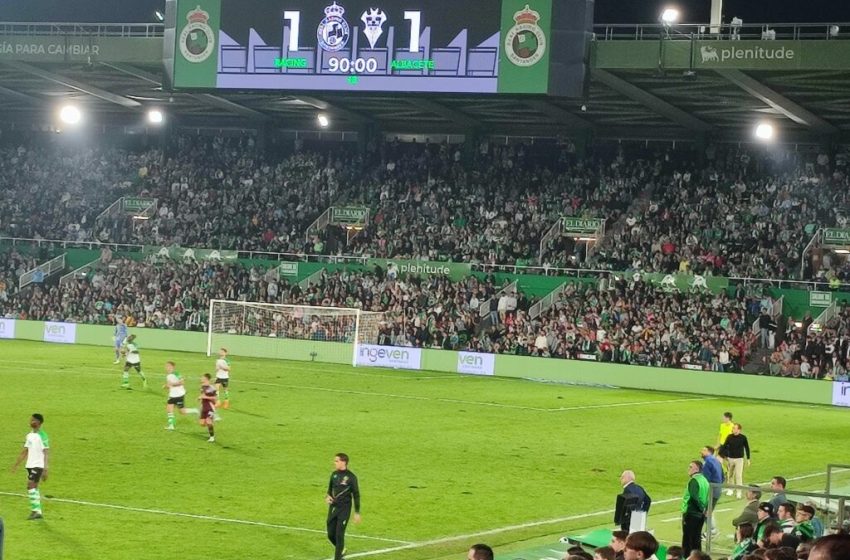  Líder da segundona espanhola, Racing Santander tropeça dentro de casa