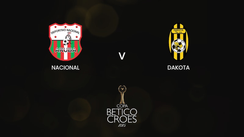  Aruba: Nacional e Dakota decidem a Copa Betico Croes