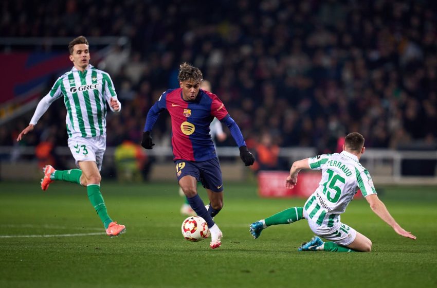  Barcelona goleia Betis e vai às quartas da Copa do Rei