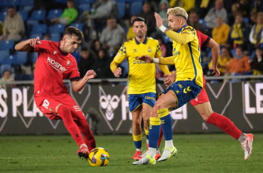  Osasuna cede empate no último minuto e mantém jejum