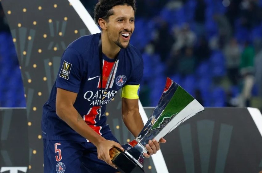  PSG conquista o tri da Supercopa da França