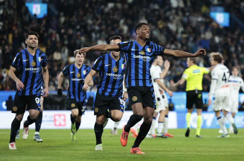  Internazionale é a primeira finalista da Supercopa da Itália