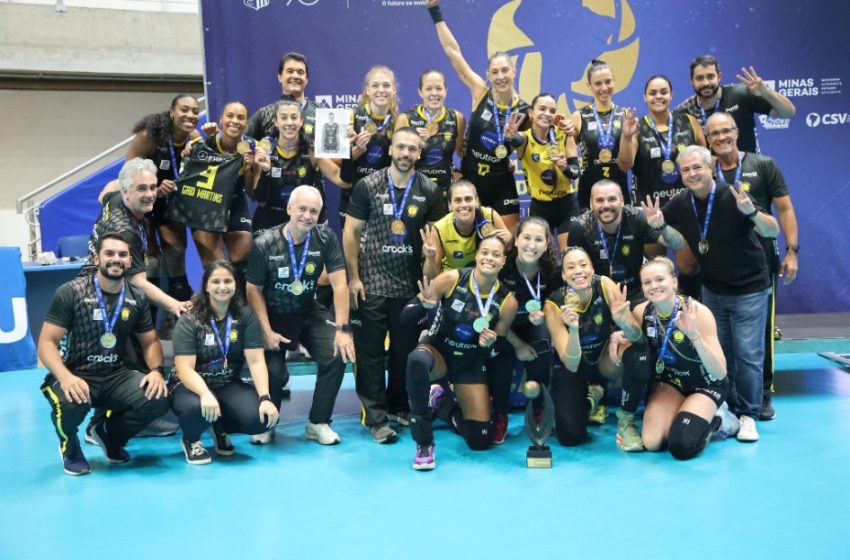  Praia Clube conquista o Sul-Americano de Vôlei Feminino