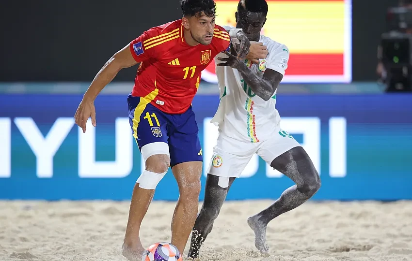 Espanha estreia com derrota na Copa do Mundo de Beach Soccer