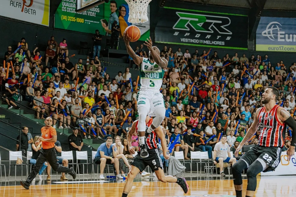Bauru Basket x São Paulo - Foto: Andrews Clayton/Bauru Basket
