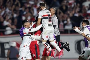 São Paulo passou nos pênaltis pelo Atlético Nacional - Foto: Divulgação/São Paulo