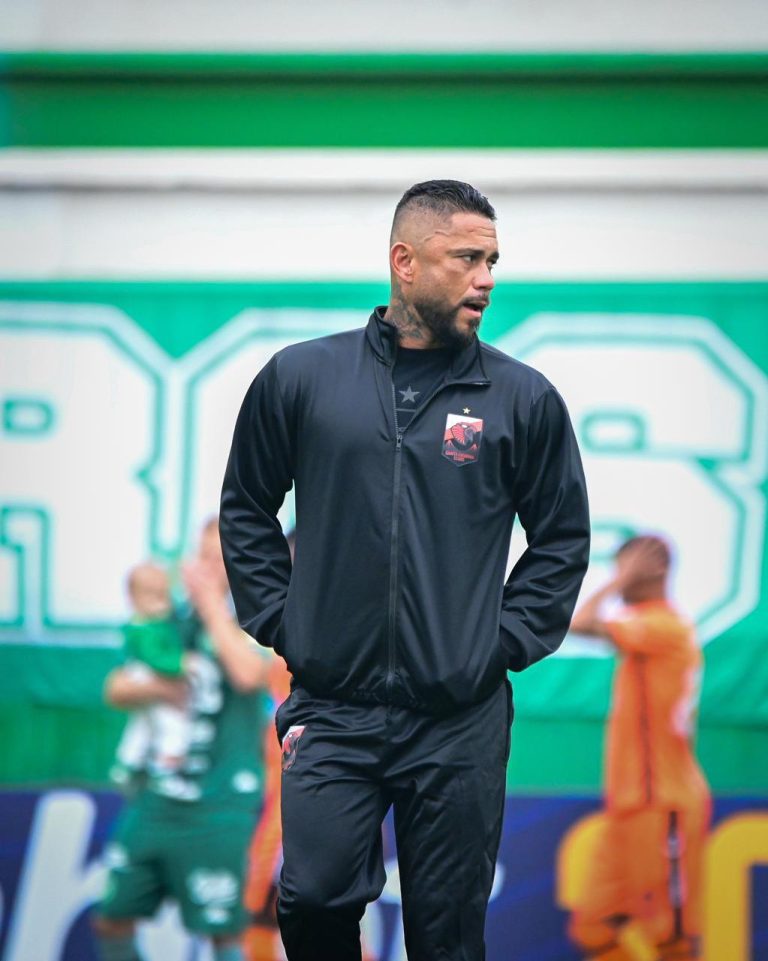 Jordã Rodrigues em sua primeira oportunidade como treinador - Foto: Divulgação / Santa Catarina