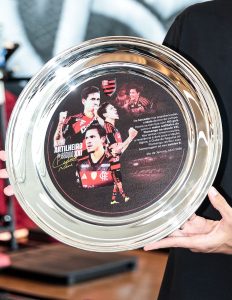 Pedro recebe homenagem no Flamengo - Foto: Flamengo