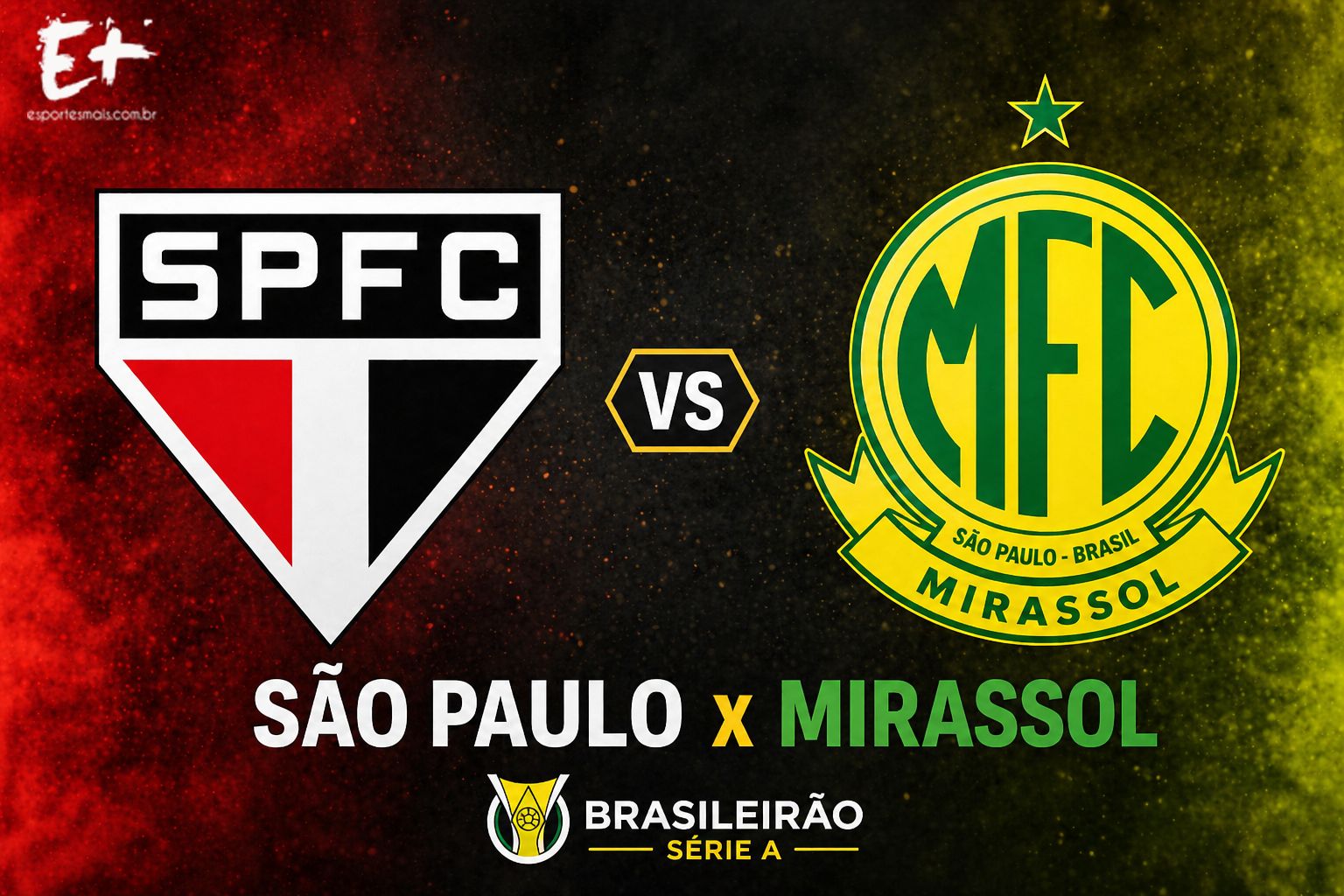 São Paulo enfrenta o Mirassol pela 13ª rodada do Brasileirão