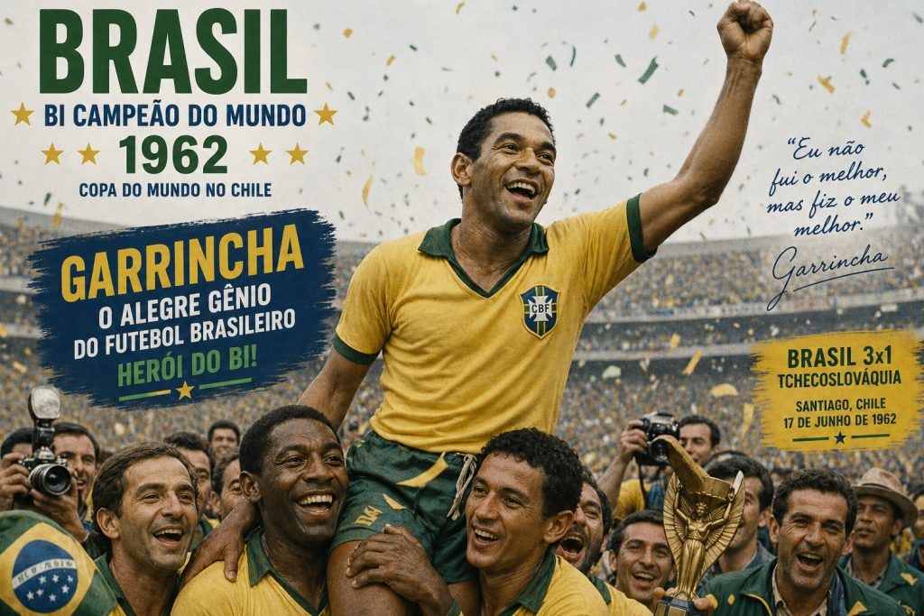 A conquista do bicampeonato mundial do Brasil
