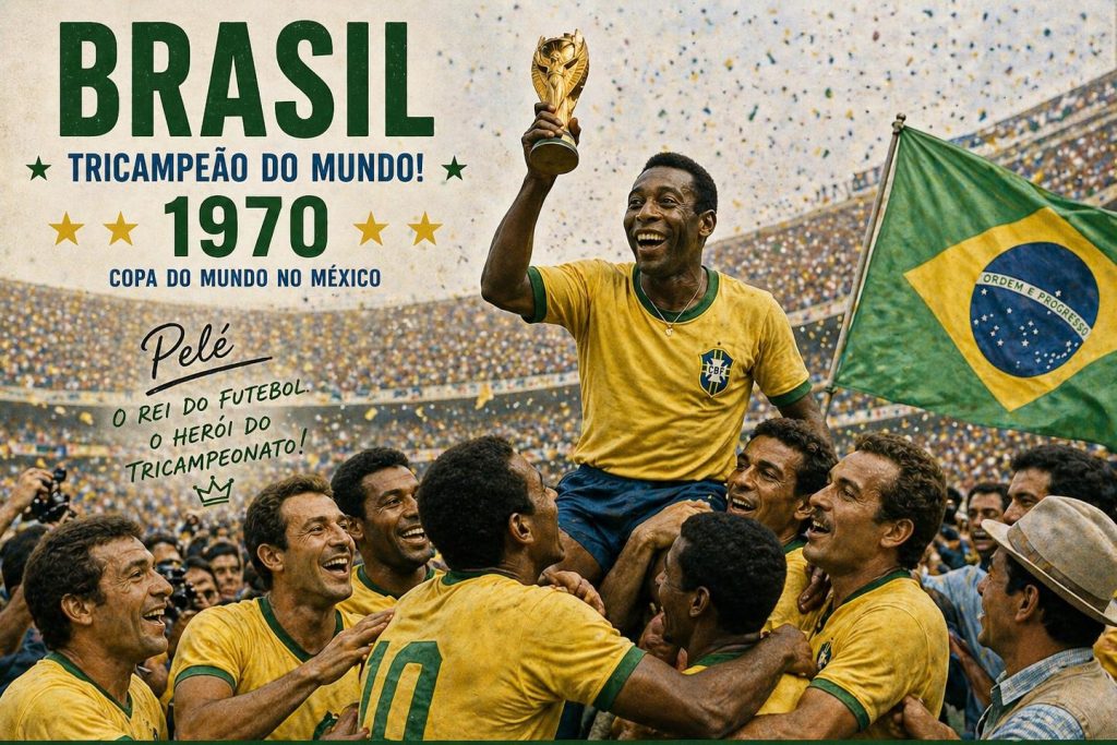 Tricampeonato do Brasil em Copa do Mundo